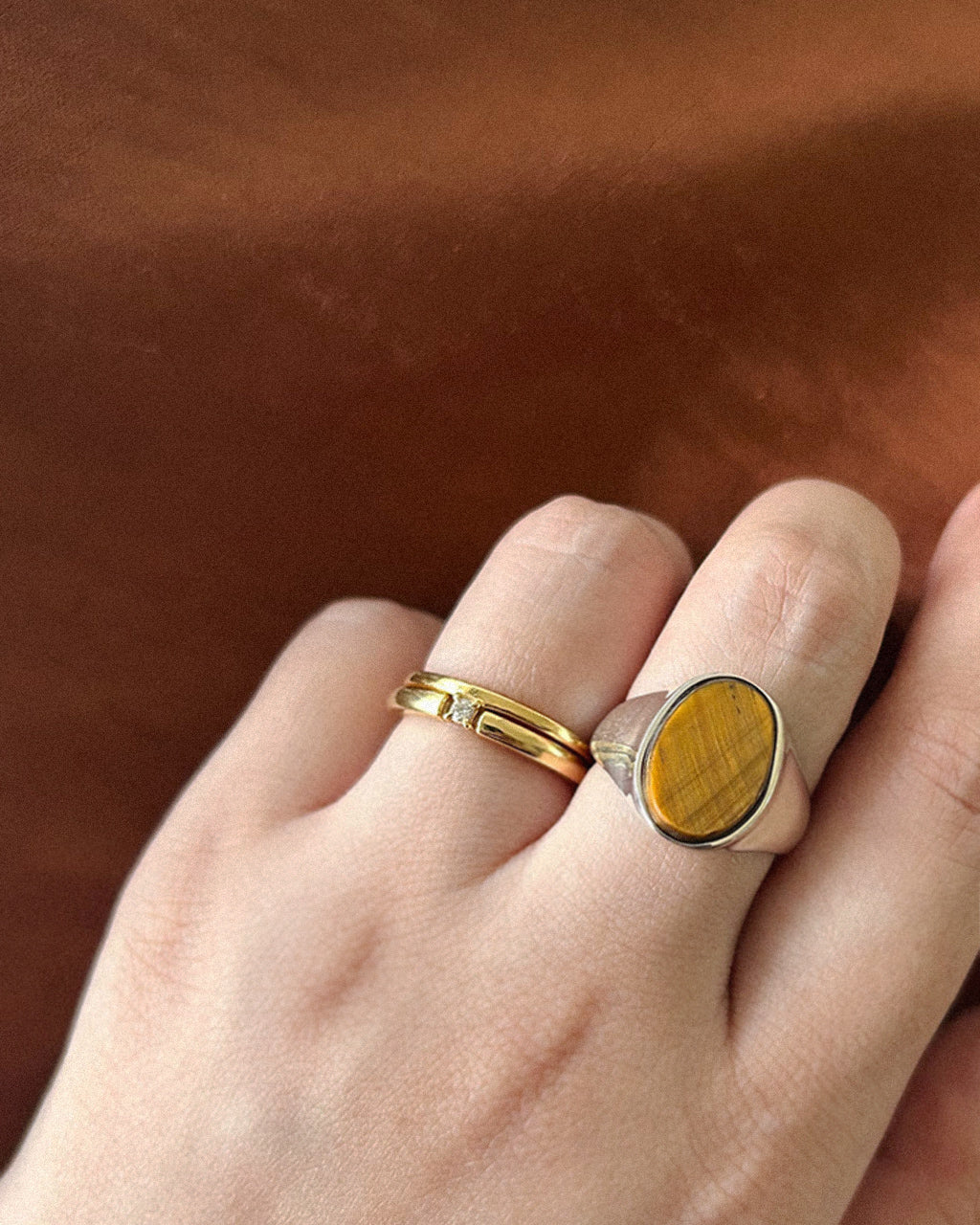 Garden of Eden シグネットリング メンズ レディース｜天然石