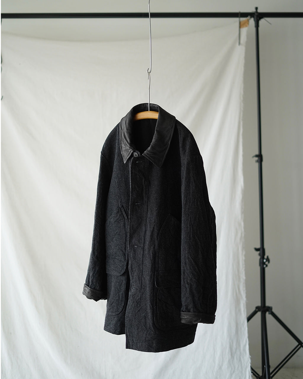 綴.|Vol.03 KAPTAIN SUNSHINE “WORK COAT - BLACK DENIM EXCLUSIVE”