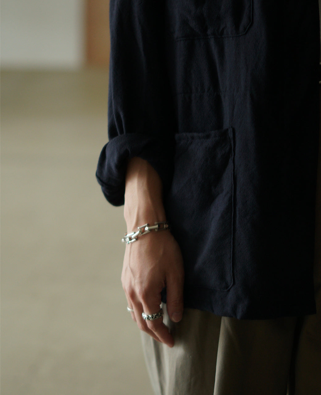 綴.|Vol.01 ”KAPTAIN SUNSHINE “WOOL GAUZE JACKET”