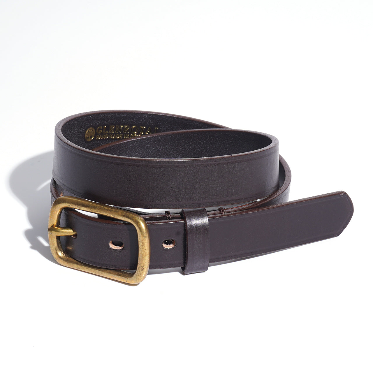 GLENROYAL 글렌 로얄 벨트 위즈 헤드 칼라 버클 BELT WITH HEAD COLLAR BACKLE 브라이들 레더 06-5798【무료우송】【쿠폰 대상외】