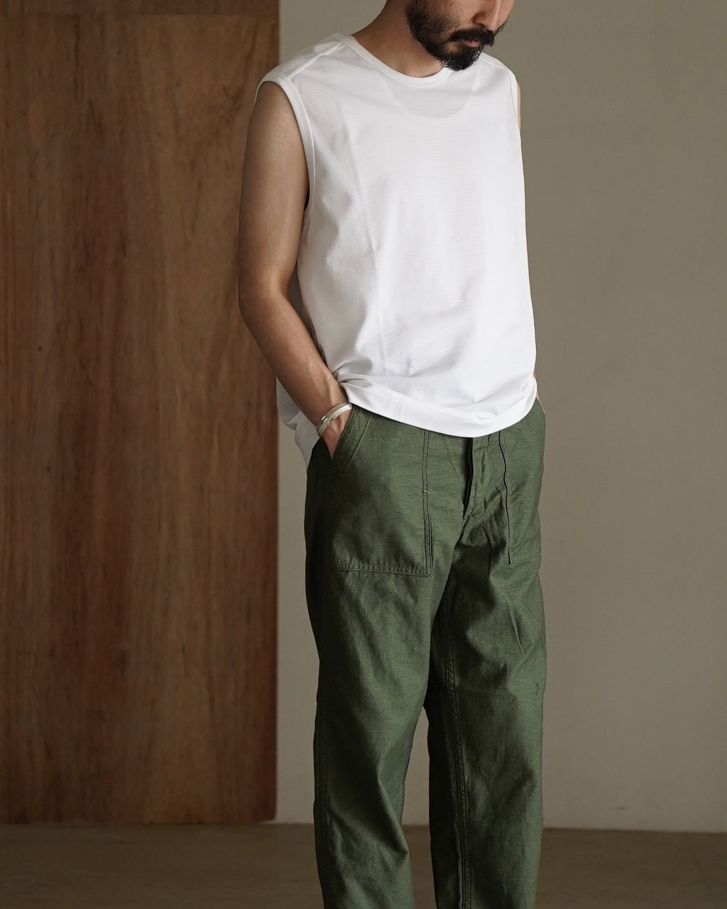 A VONTADE アボンタージ Pique No Sleeve ピケノースリーブ | Crouka(クローカ)