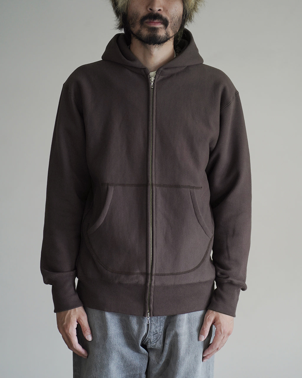 Reverse Zip Hoody VTD-0650-CS