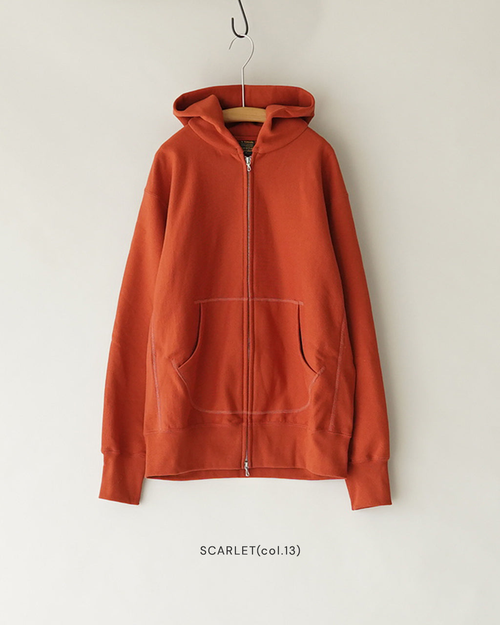 Reverse Zip Hoody VTD-0650-CS