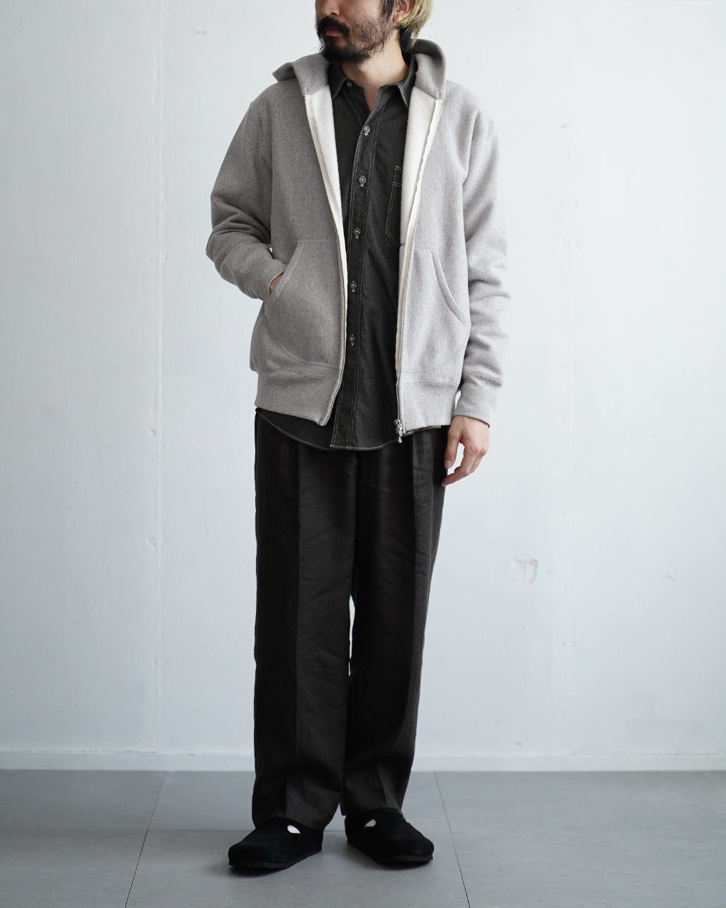 Reverse Zip Hoody VTD-0650-CS