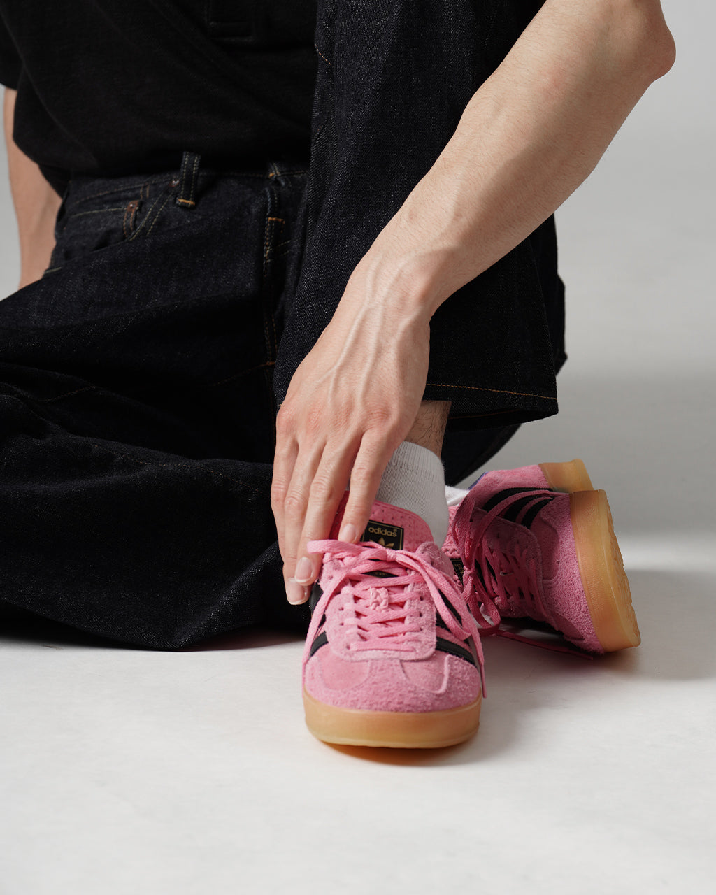 GAZELLE INDOOR W ガゼル インドア シューズ スニーカー 靴 ローカット レースアップ IE7002