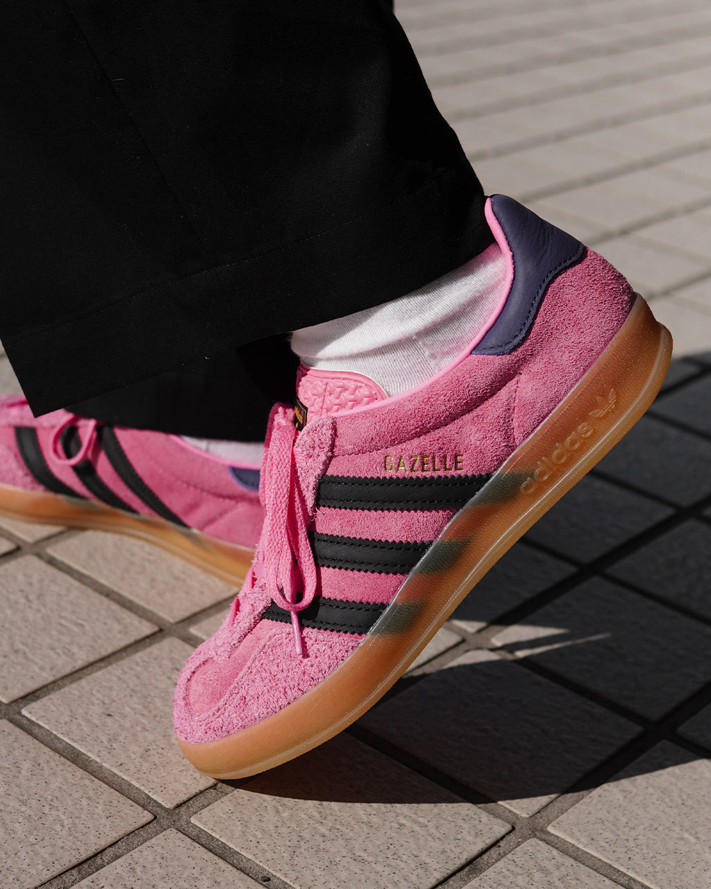 GAZELLE INDOOR W ガゼル インドア シューズ スニーカー 靴 ローカット レースアップ IE7002