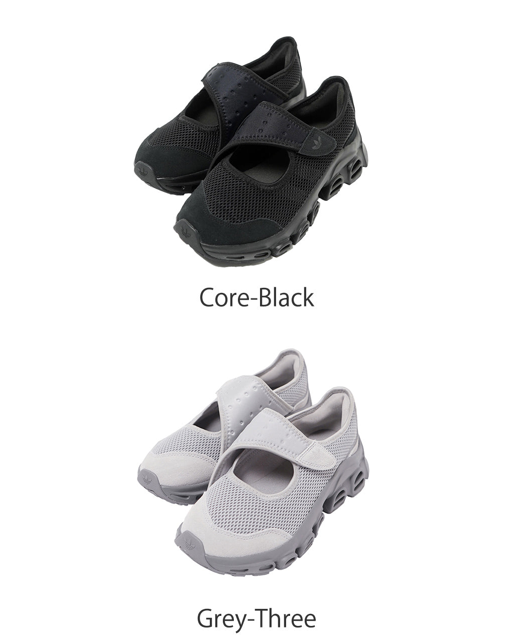 【SALE!20%OFF】ストラップシューズ 面ファスナー メッシュ スニサン 厚底 ADIFOM MEGAJANE W JI2416 JH7556