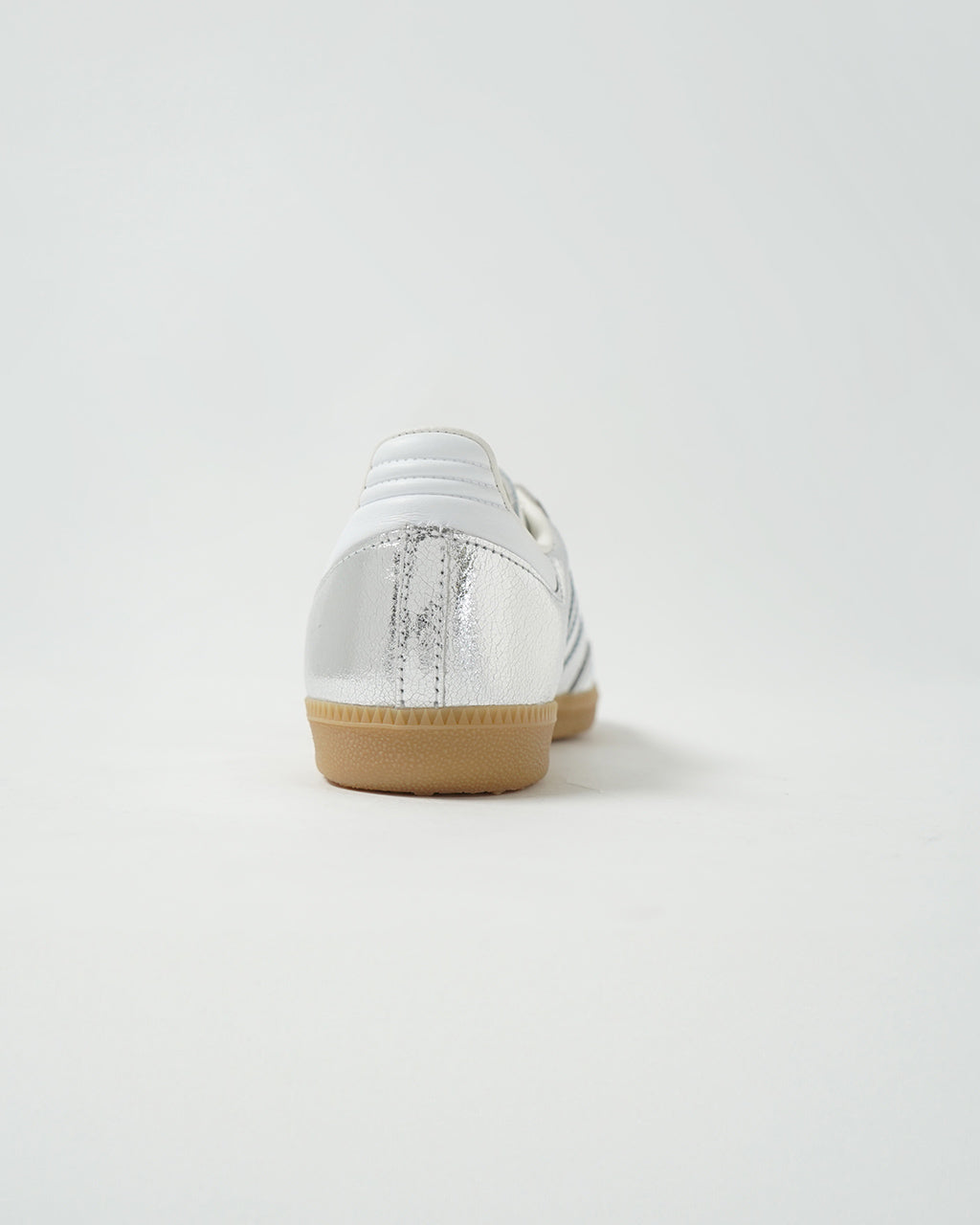 【SALE!20%OFF】Samba OG W スニーカー サンバ OG W ローカット レースアップ シューズ 靴 シルバー メタリック レザー JR0035 NRY20