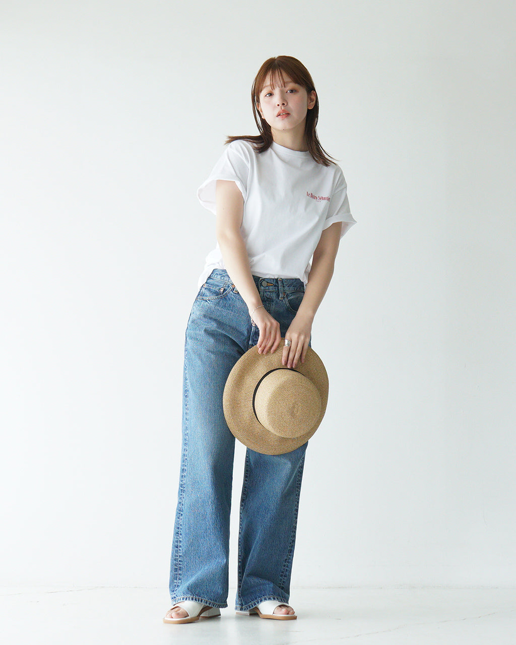【SALE!40%OFF】ALL BLACK オールブラック サンダル オープントゥ ローヒール スライドサンダル ALL-241025C【送料無料】