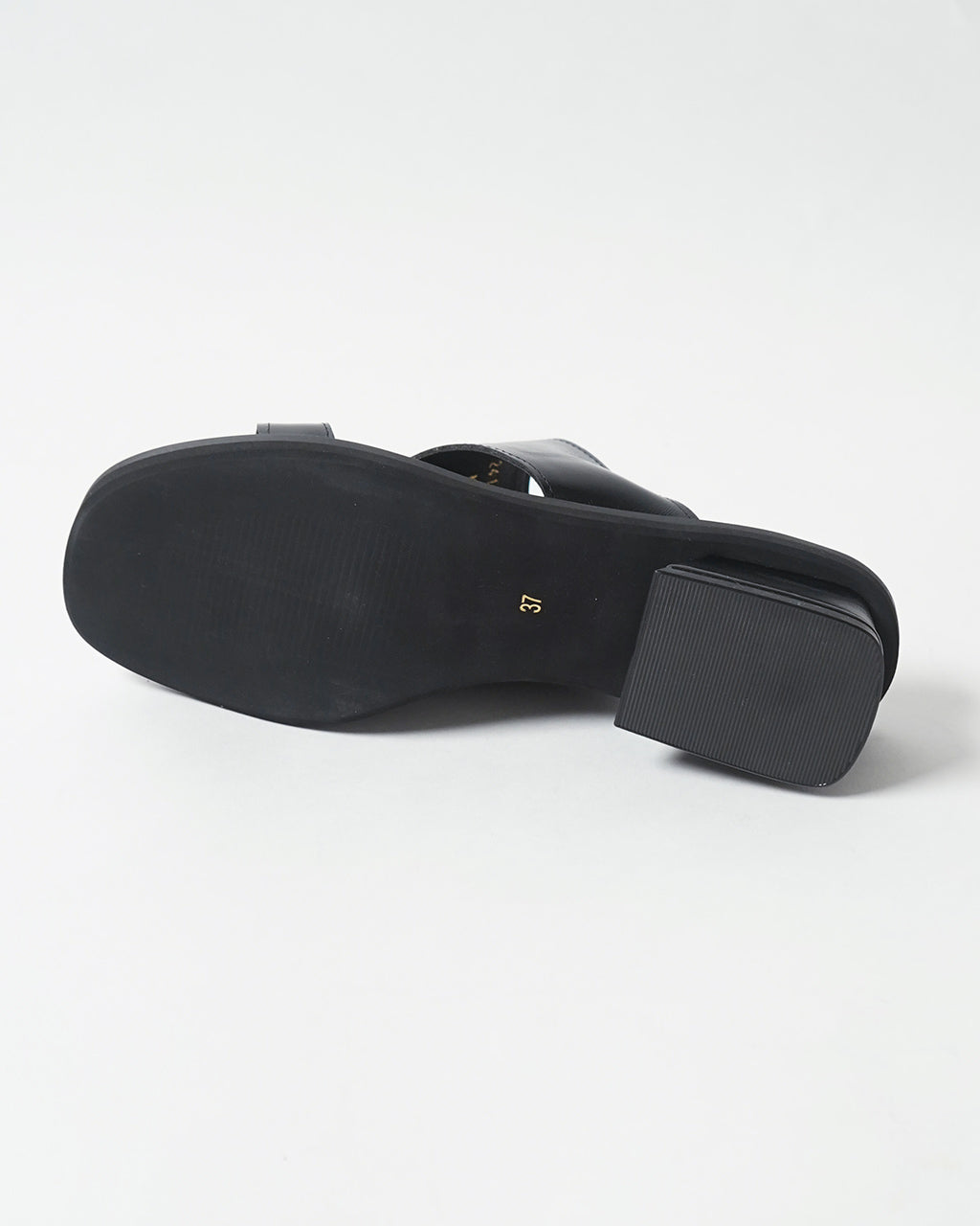 【SALE!40%OFF】ALL BLACK オールブラック サンダル オープントゥ ローヒール スライドサンダル ALL-241025C【送料無料】