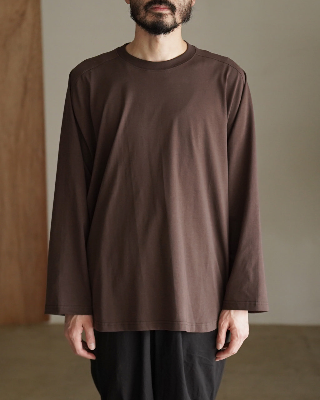 26/ ROUND MIDDLE SLEEVE TEE SHIRTS ALV-00167