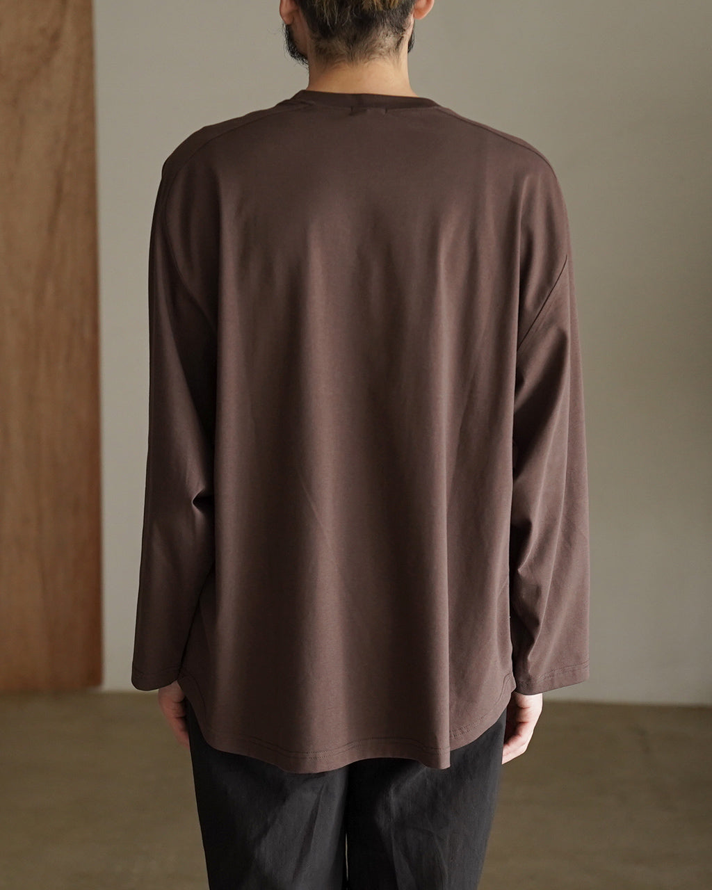 26/ ROUND MIDDLE SLEEVE TEE SHIRTS ALV-00167