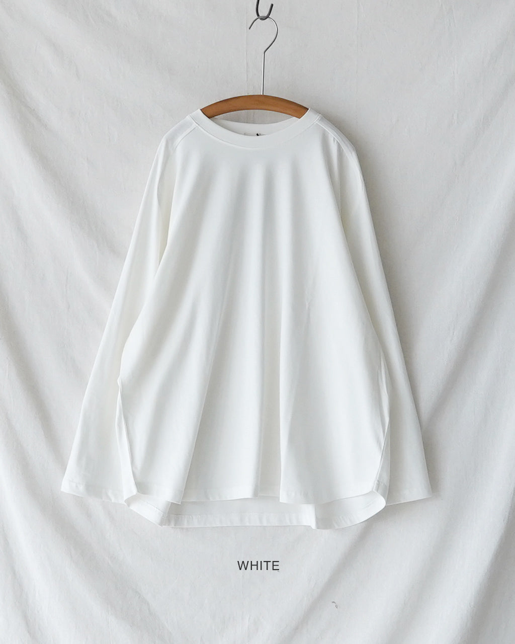 26/ ROUND MIDDLE SLEEVE TEE SHIRTS ALV-00167