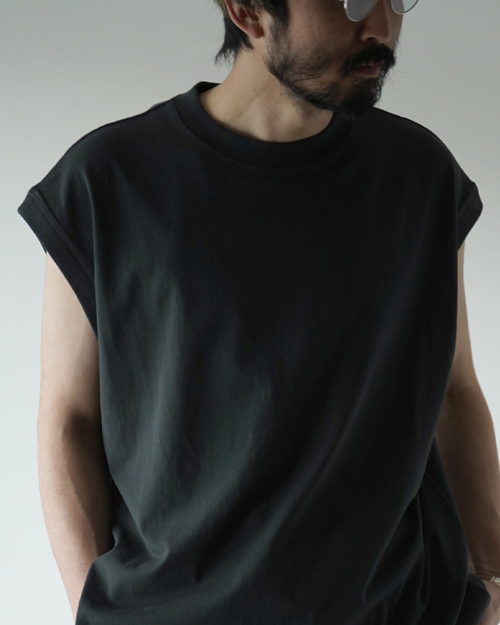 alvana 空紡 SLEEVELESS TEE SHIRTS ALV-00166 ノースリーブ|Crouka(クローカ)