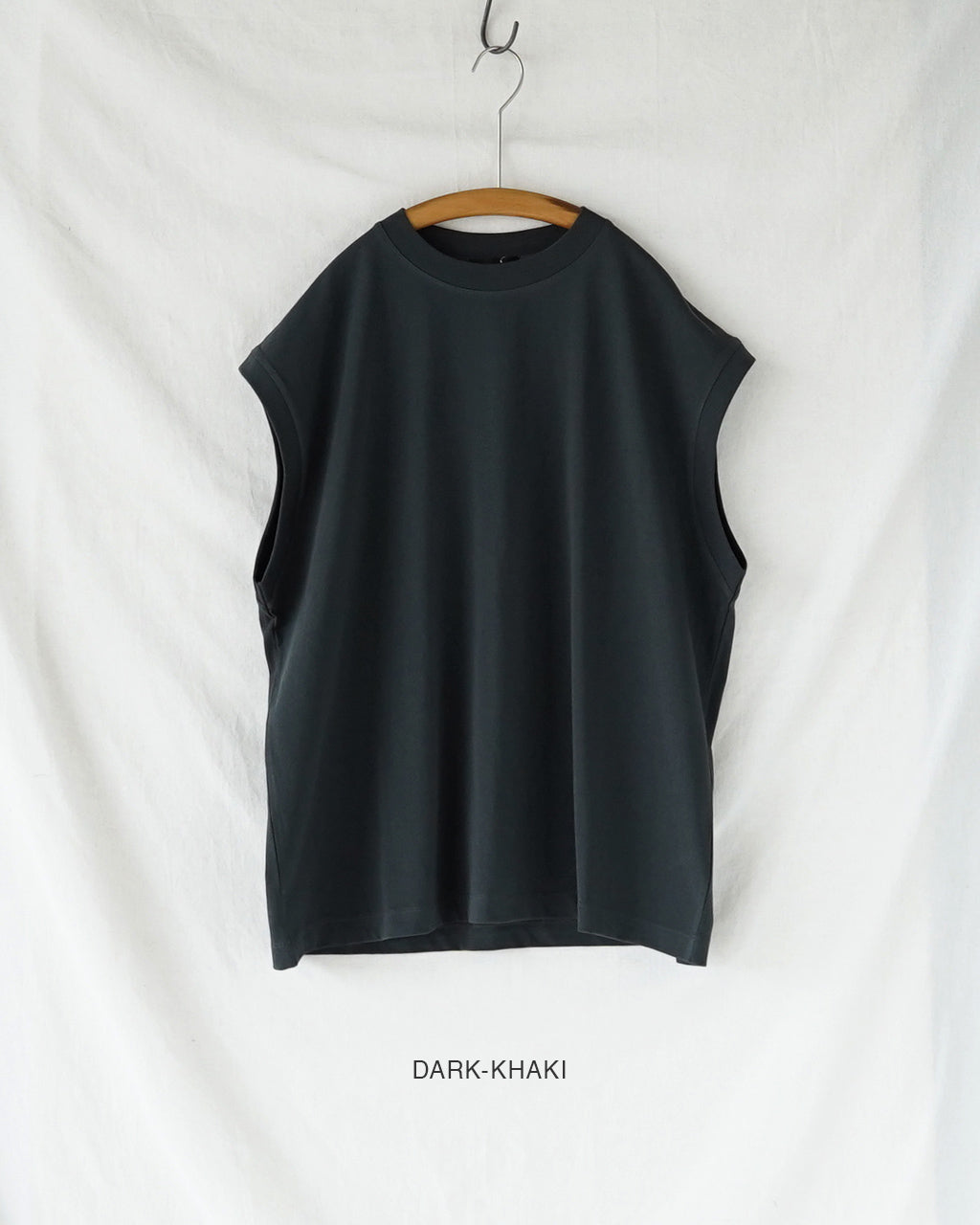 alvana 空紡 SLEEVELESS TEE SHIRTS ALV-00166 ノースリーブ|Crouka(クローカ)