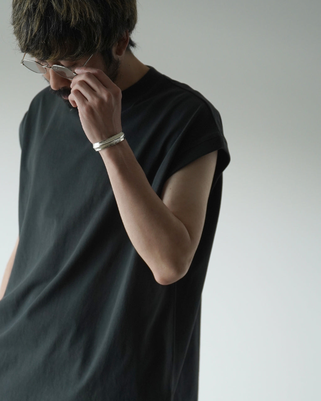 alvana 空紡 SLEEVELESS TEE SHIRTS ALV-00166 ノースリーブ|Crouka(クローカ)