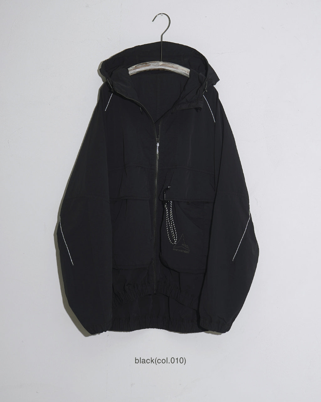 ROA × and wander garment dye nylon hooded jacket 5745221536