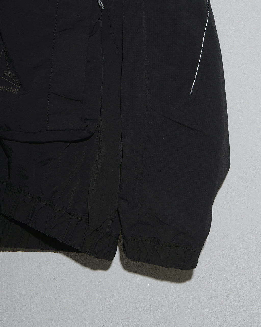 ROA × and wander garment dye nylon hooded jacket 5745221536