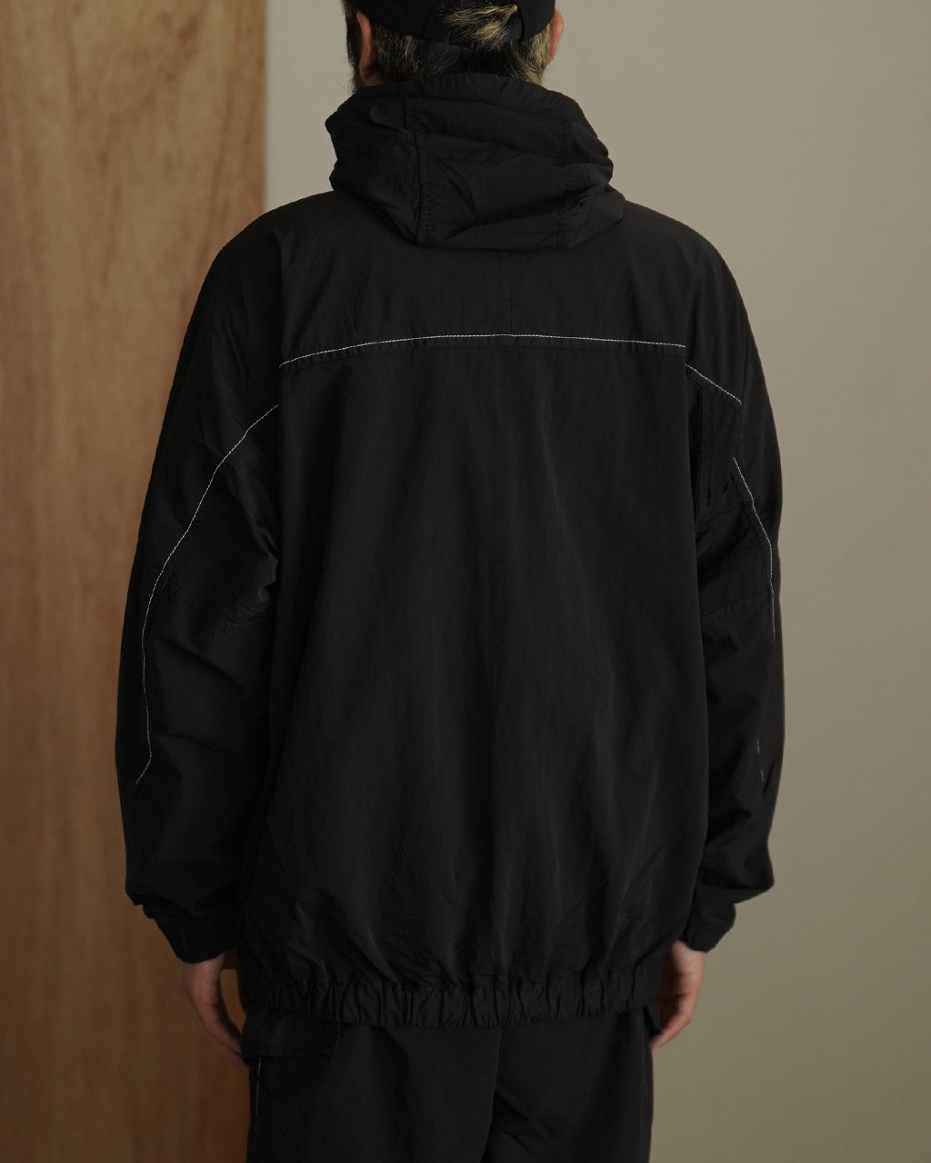 ROA × and wander garment dye nylon hooded jacket 5745221536
