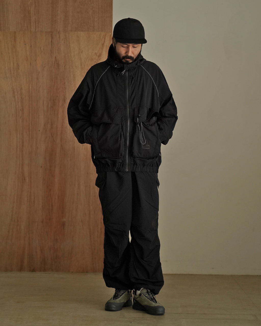 ROA × and wander garment dye nylon pants 5745222537