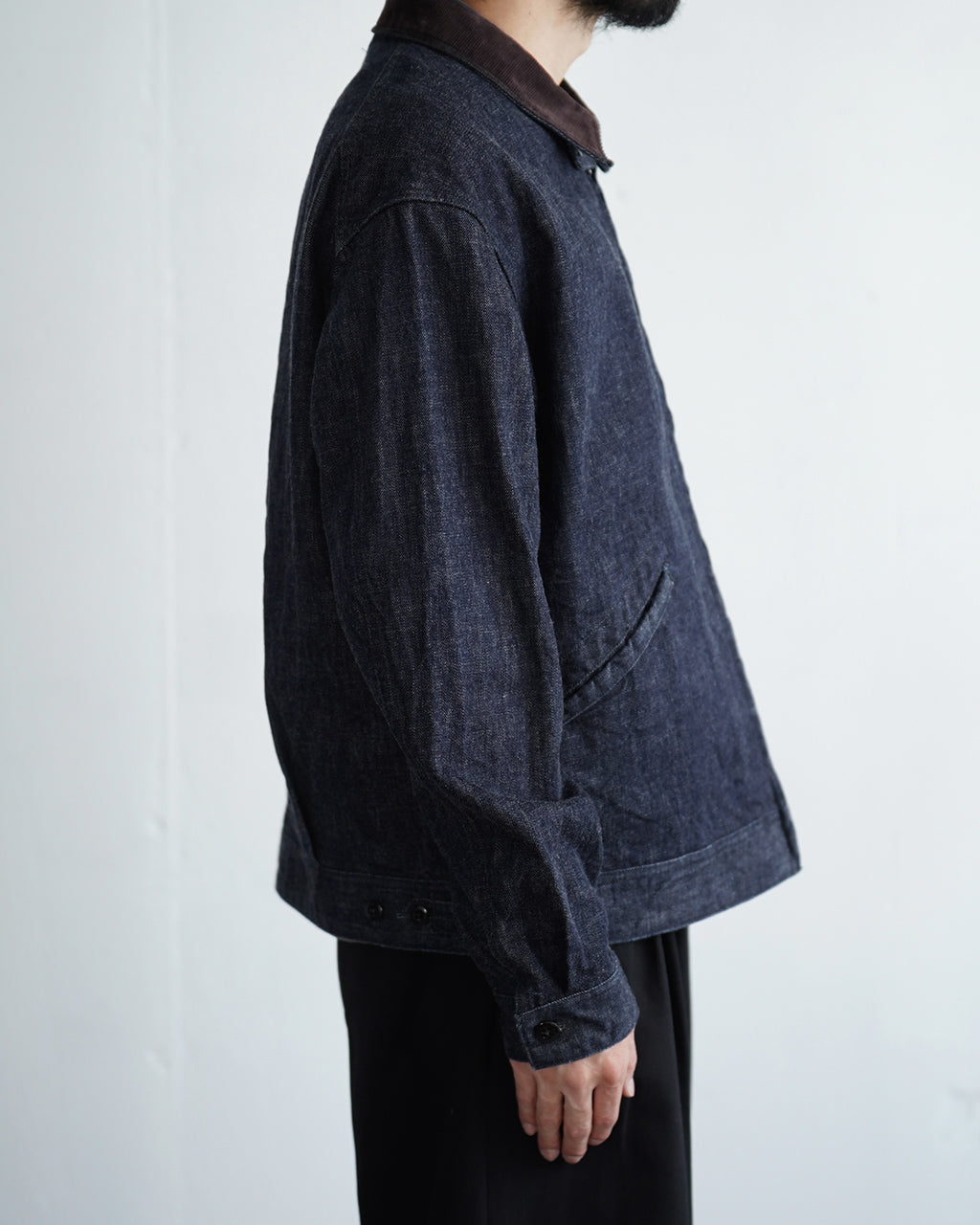 Denim Zip Work Jacket VTD-0565-JK