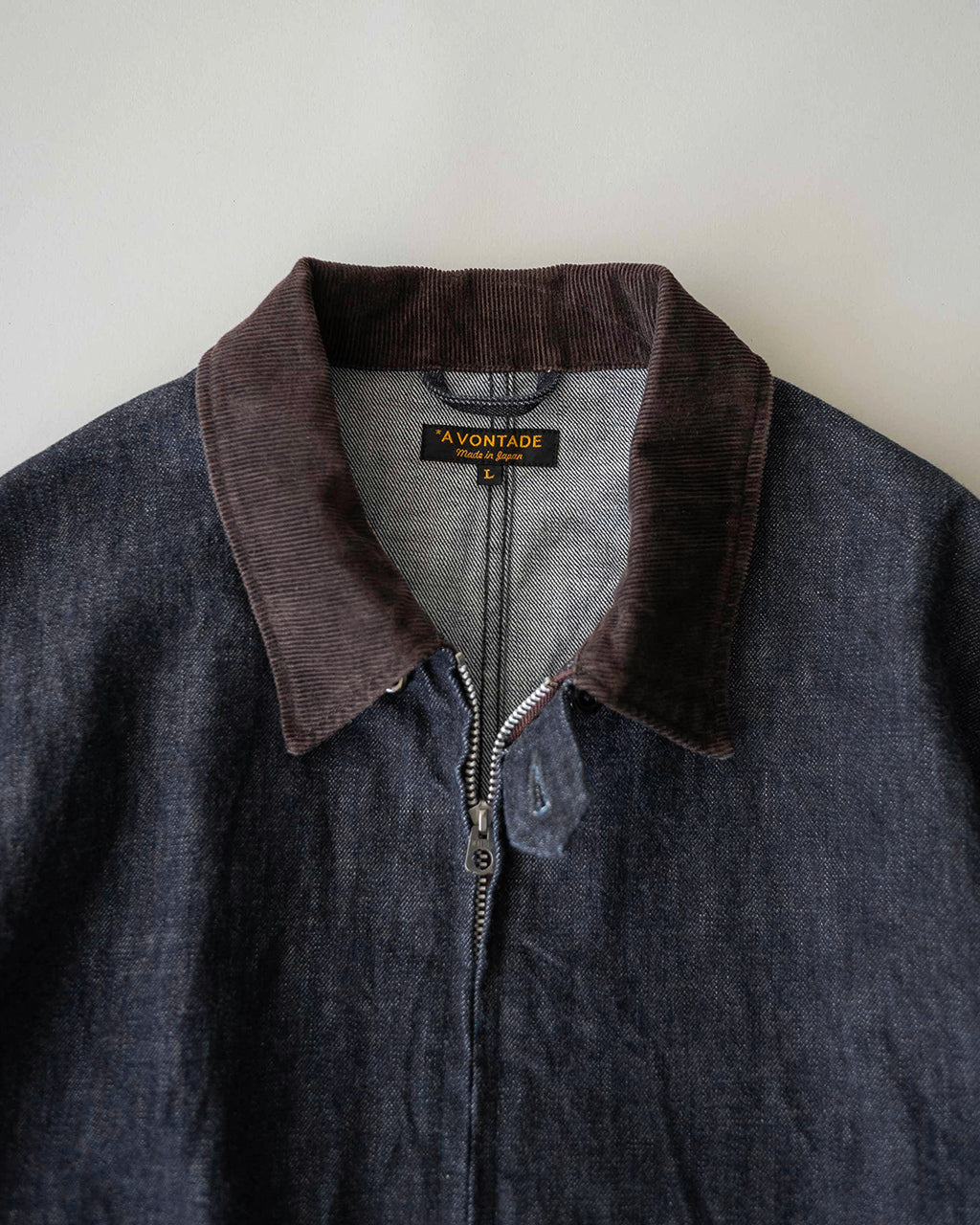 Denim Zip Work Jacket VTD-0565-JK