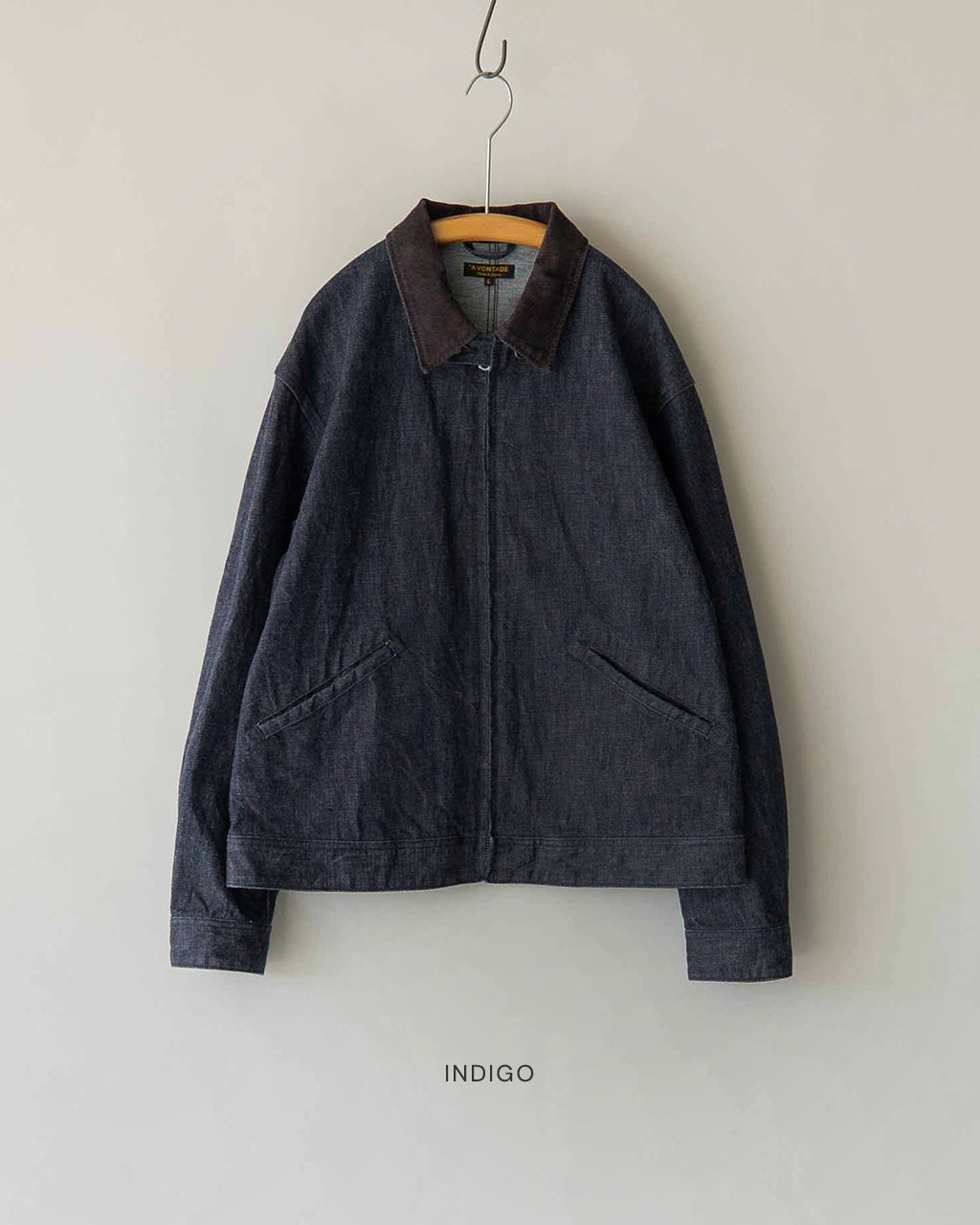 Denim Zip Work Jacket VTD-0565-JK