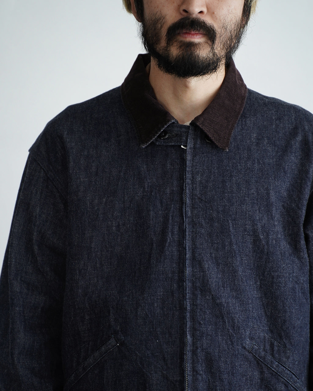 Denim Zip Work Jacket VTD-0565-JK
