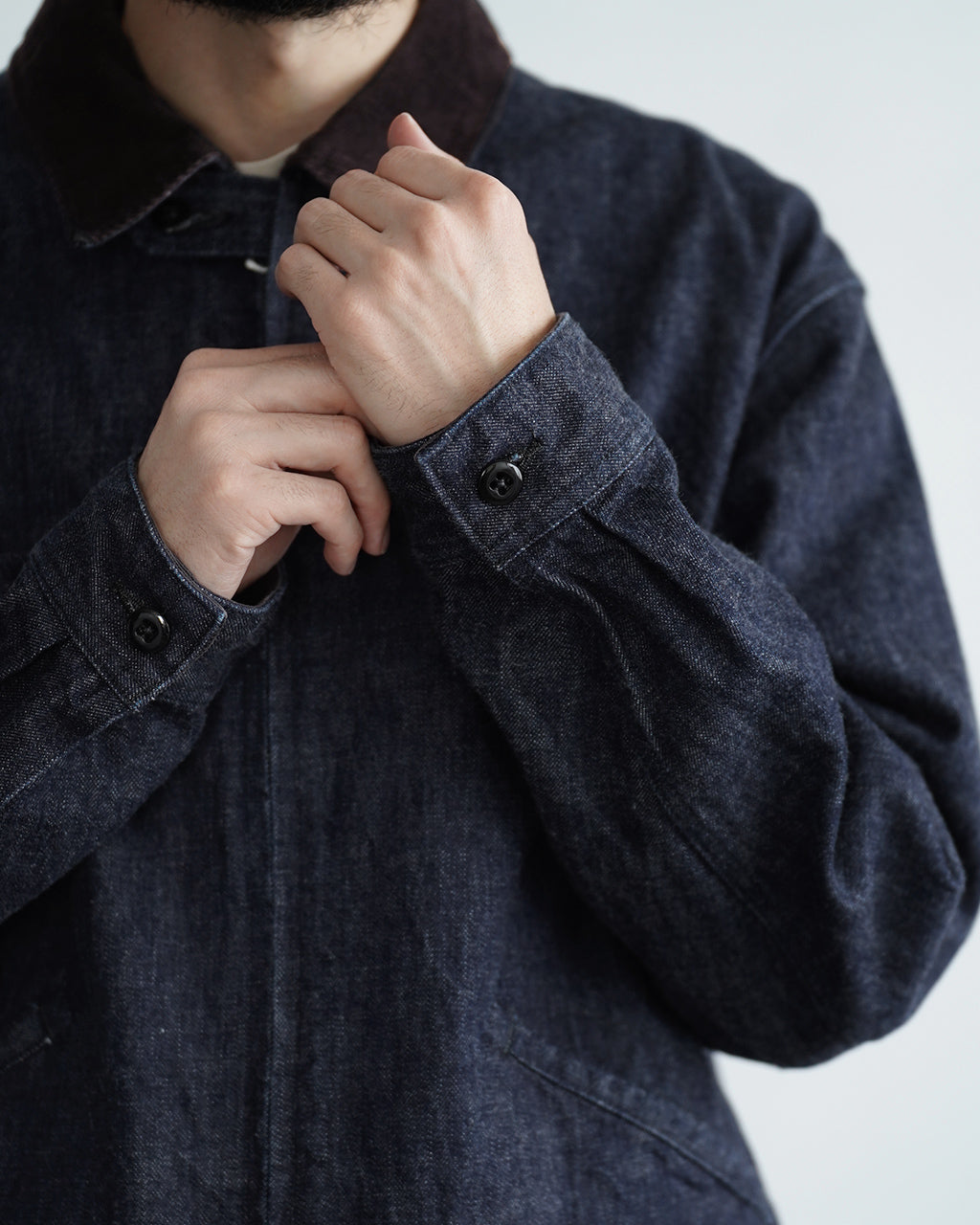 Denim Zip Work Jacket VTD-0565-JK
