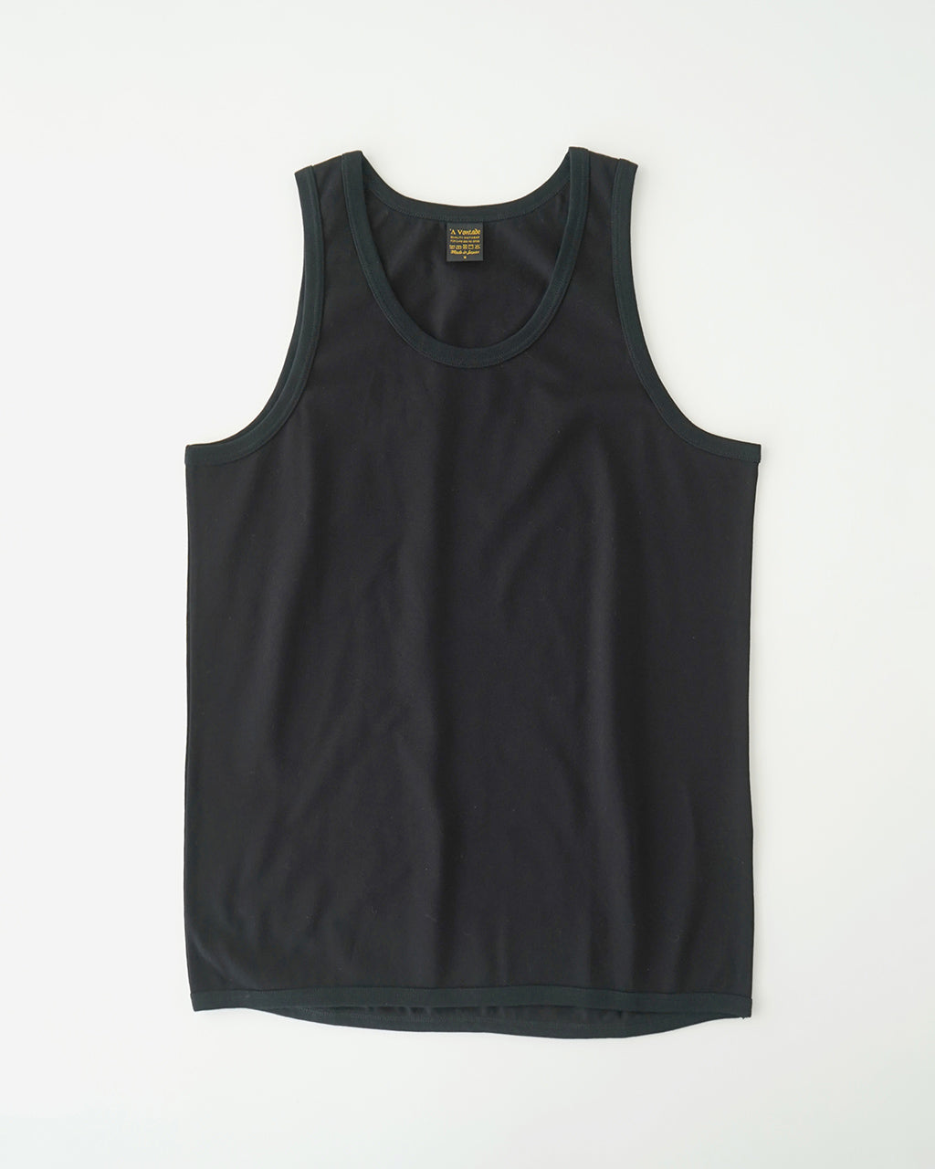 A VONTADE アボンタージ ピケ タンクトップ Pique Tank Top カットソー ノースリーブ クルーネック レイヤード インナー VTD-0592-CS【クーポン対象外】