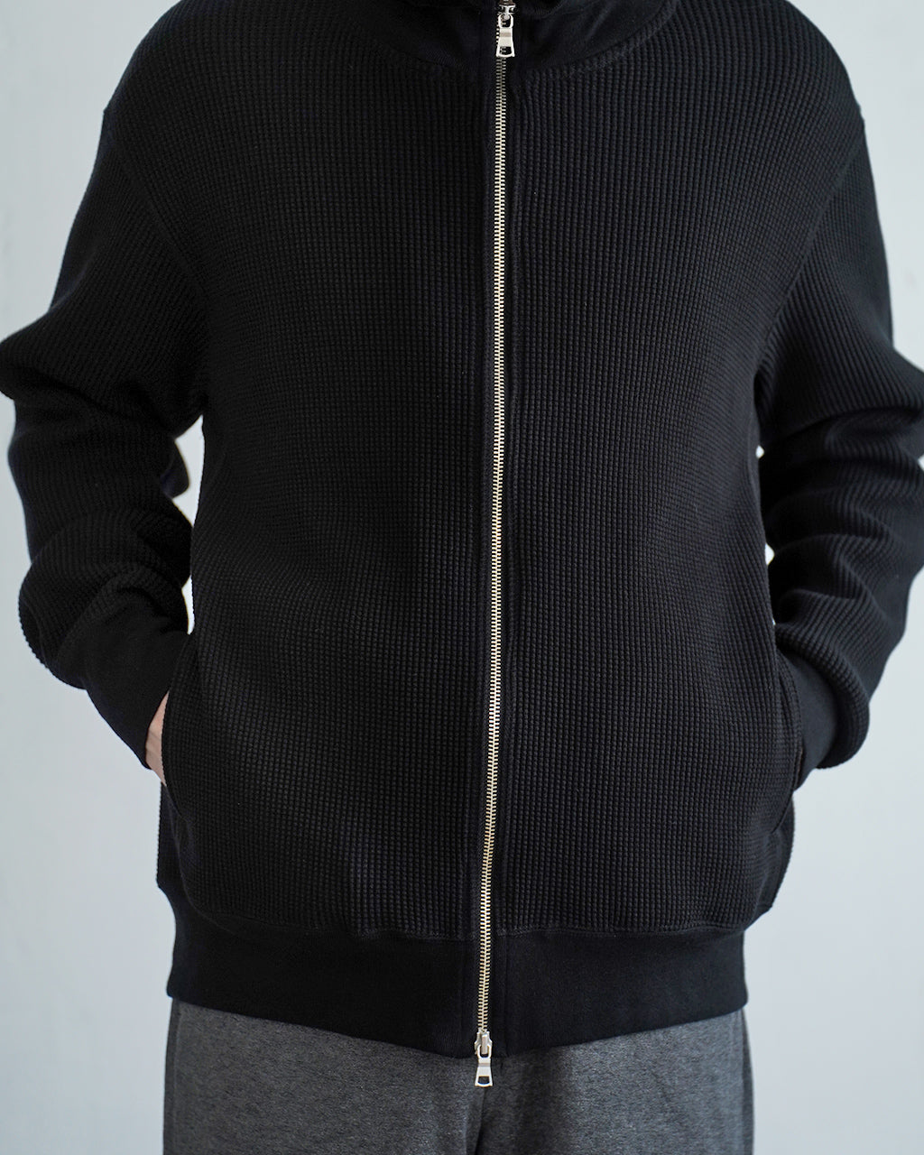 Big Waffle Drivers Zip Cardigan VTD-0602-CS