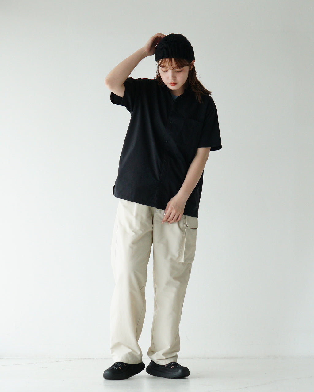 AXESQUIN -modified- アクシーズクイン モディファイド HELIUM S/S SHIRTS ヘリウム ショートスリーブ シャツ 半袖ボタンシャツ パッカブル 321093【送料無料】