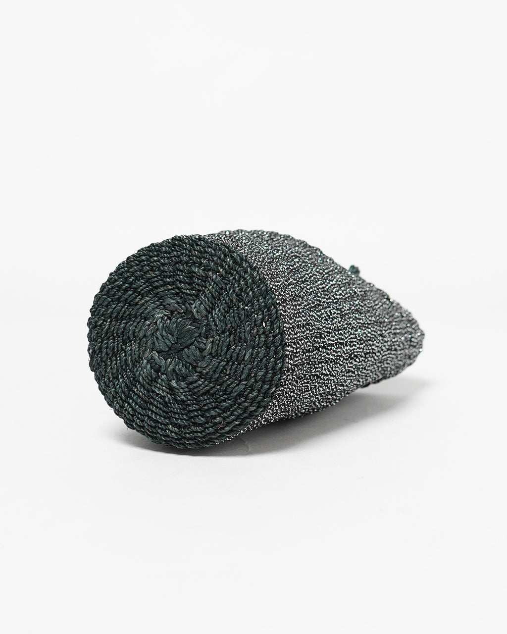 【SALE!30%OFF】The Bagmati ザ バグマティ ハンドバッグ カゴバッグ バイカラー メタリック シルバー ハンドバッグ BBK25-SS13 天然素材 手編み ショルダーバッグ