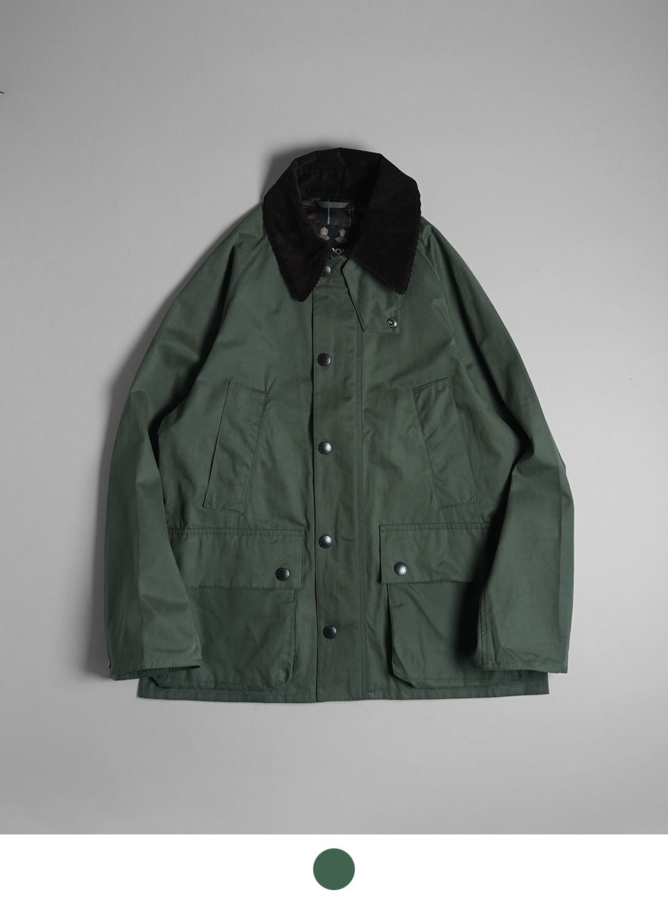 Barbour OS PEACHED BEDALE CASUAL ピーチスキン品番MCA0778