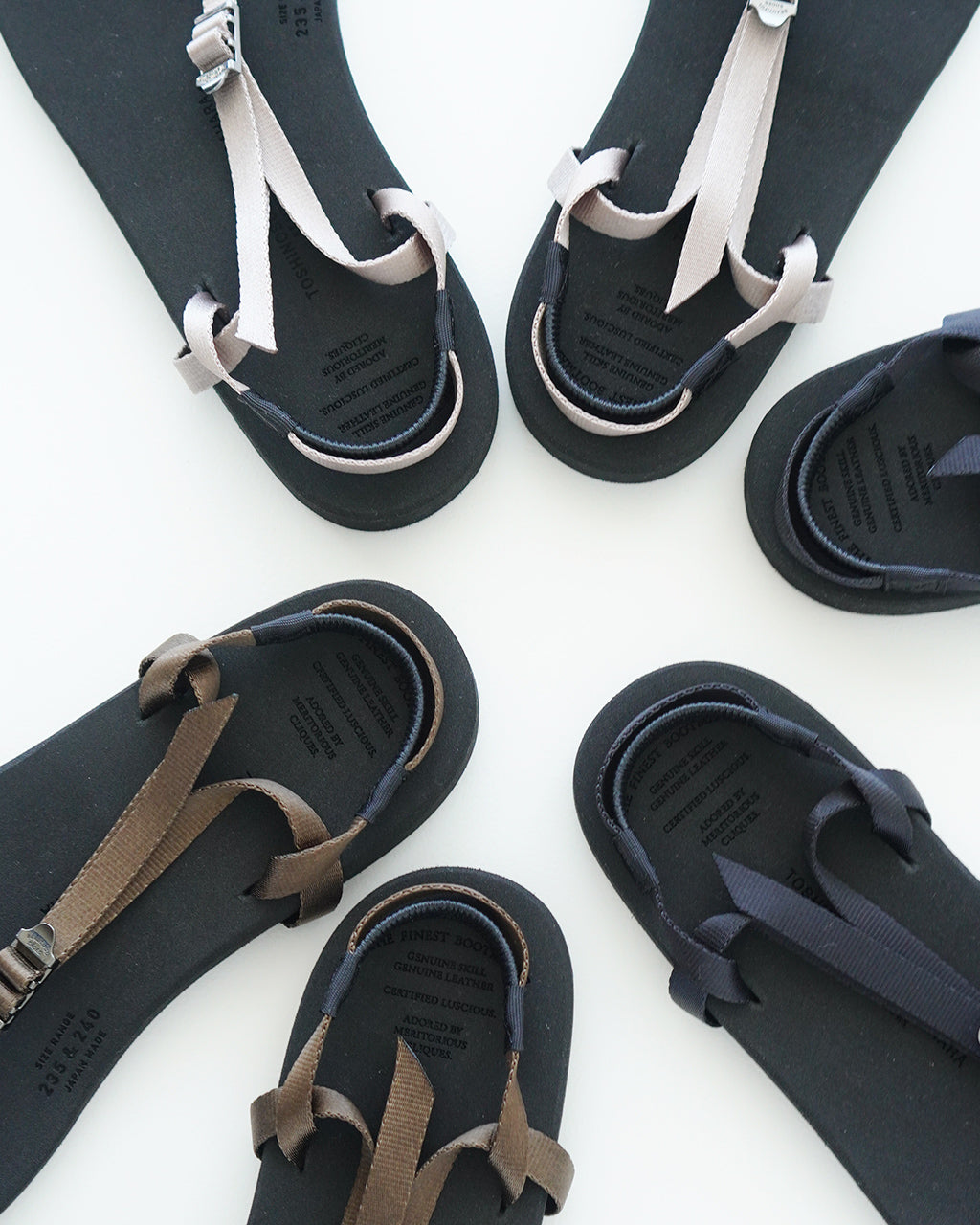 ベアフットサンダル BAREFOOT SANDALS フラットサンダル 日本製 BSS1812006