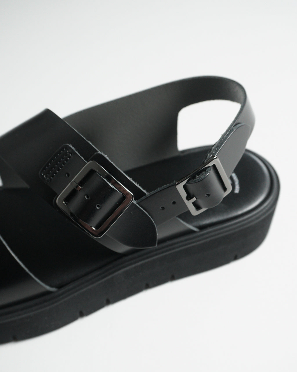 S.S. BELT SANDALS (GLOXI CUT MEDIUM SOLE) プラットフォーム レザーサンダル BSS2112004