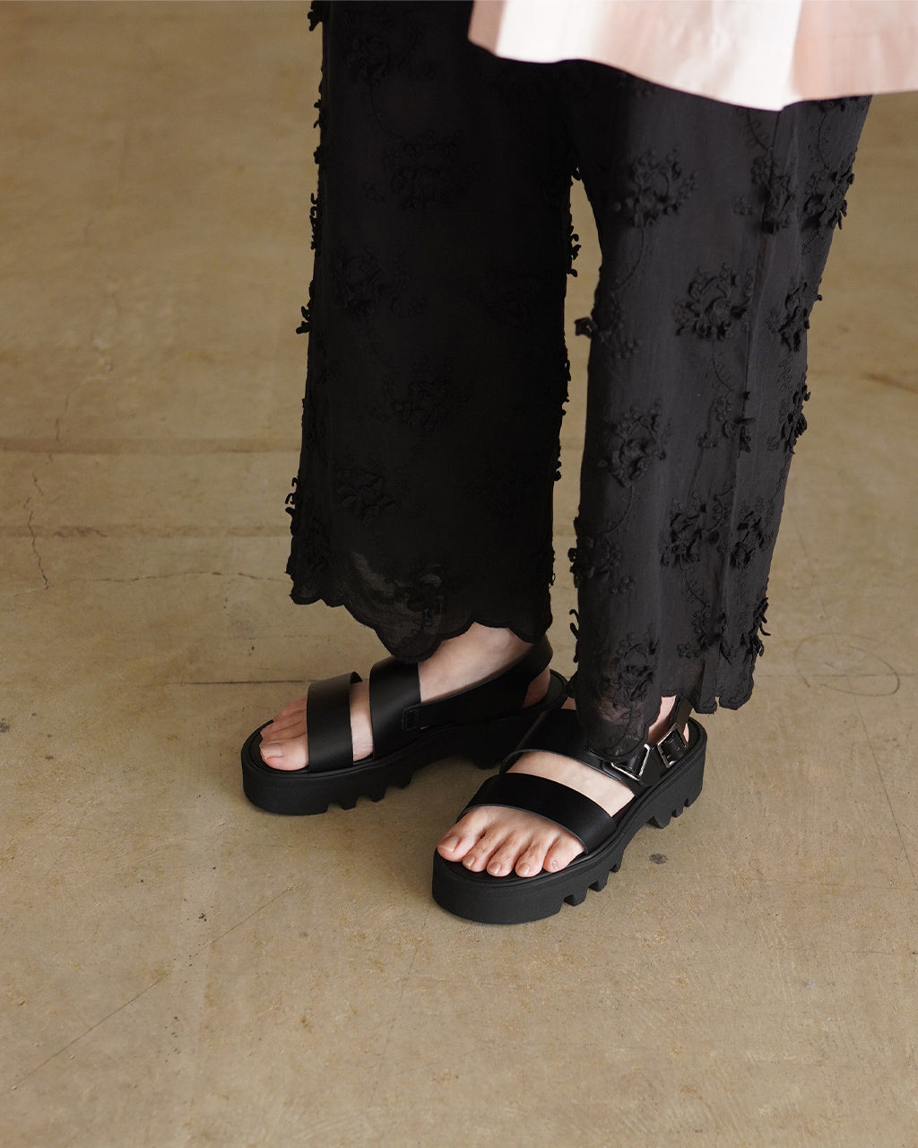BEAUTIFUL SHOES ビューティフルシューズ S.S. BELT SANDALS (TWEETY SOLE) ベルトサンダル トゥイーティーソール | Crouka(クローカ)
