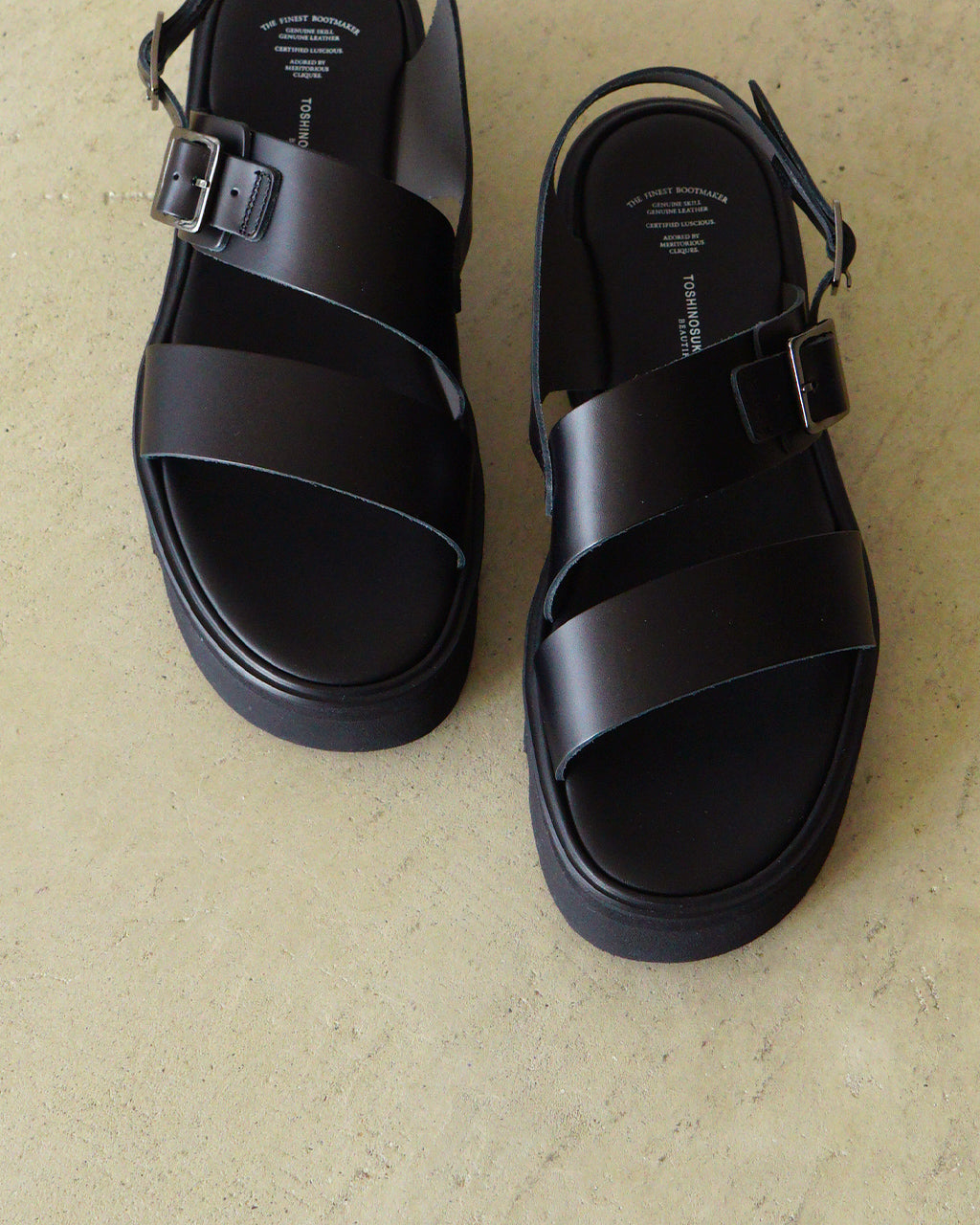 BEAUTIFUL SHOES ビューティフルシューズ S.S. BELT SANDALS (TWEETY SOLE) ベルトサンダル トゥイーティーソール | Crouka(クローカ)