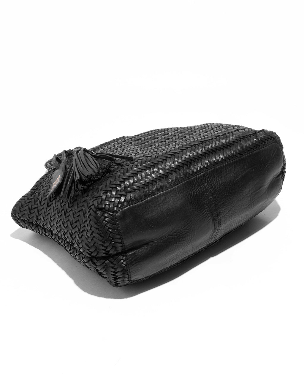 \早得24時間限定ポイント10倍/BIBA ビバ トートバッグ カバン レザー 本革 天然皮革 ハンドメイド カゴバッグ風 軽量 手編み ナチュラル BOLSO BIBA PER1L PERKINS【送料無料】