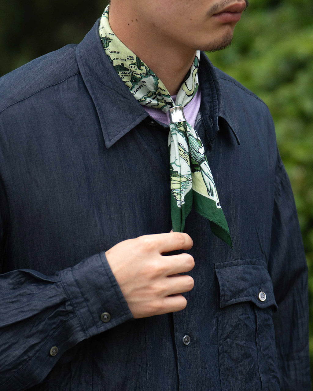 バンダナ bandana ハンカチ ビンテージ風 マッププリント インド綿 プレゼント ヴィンテージ風 スカーフ BBB1312【メール便可】