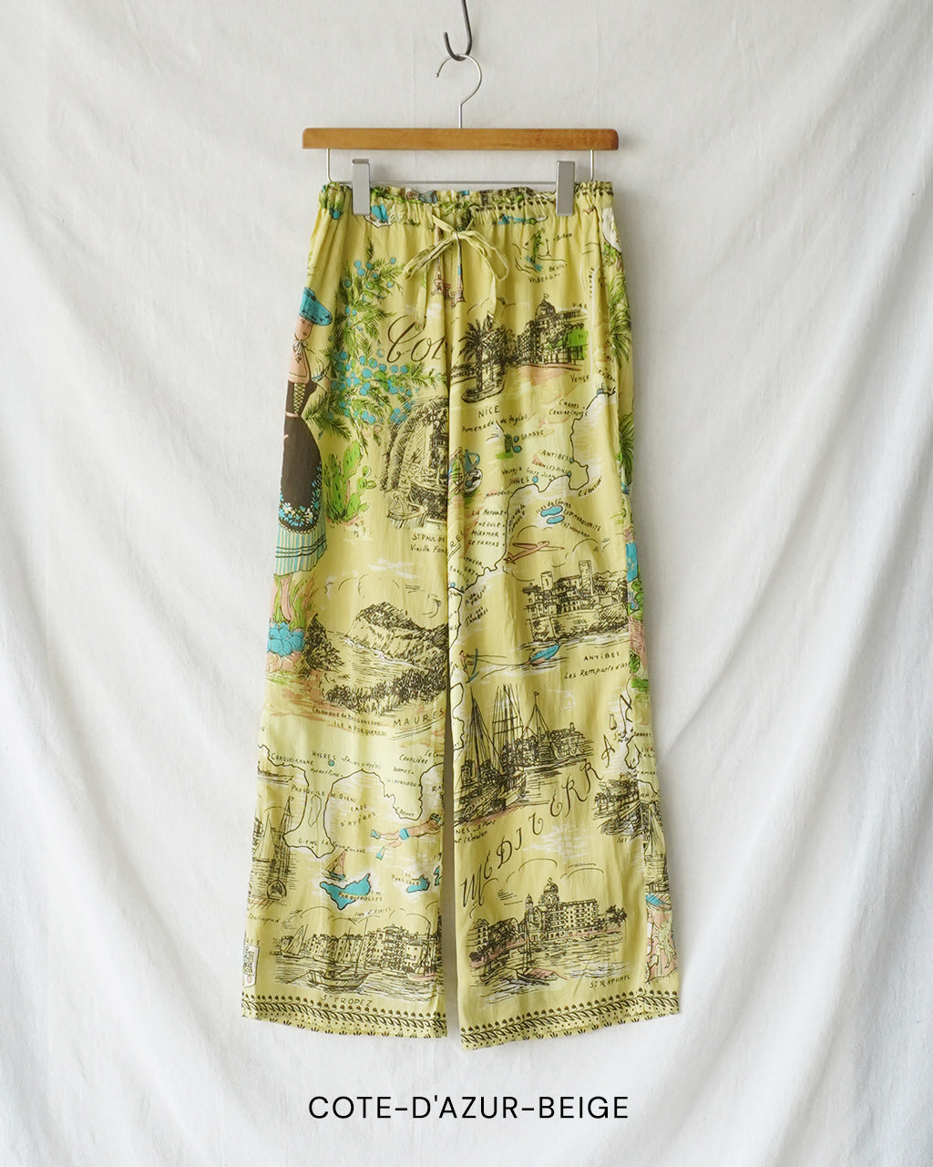 | point×10 | Map Print Easy Pants BM-80320S26