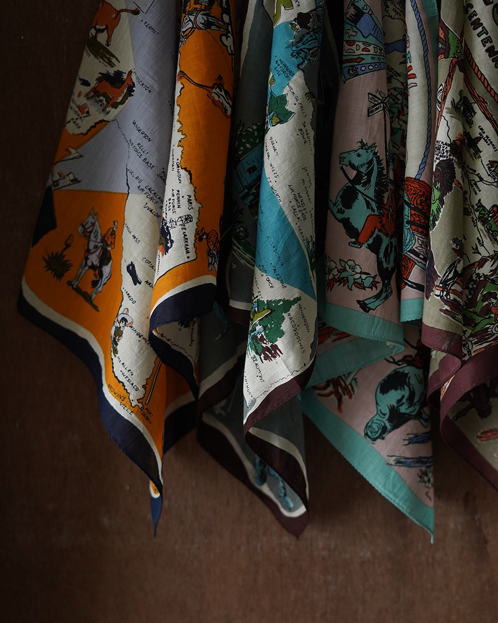 BINDU ビンドゥー バンダナ ユニセックス Bandana texas SERIES