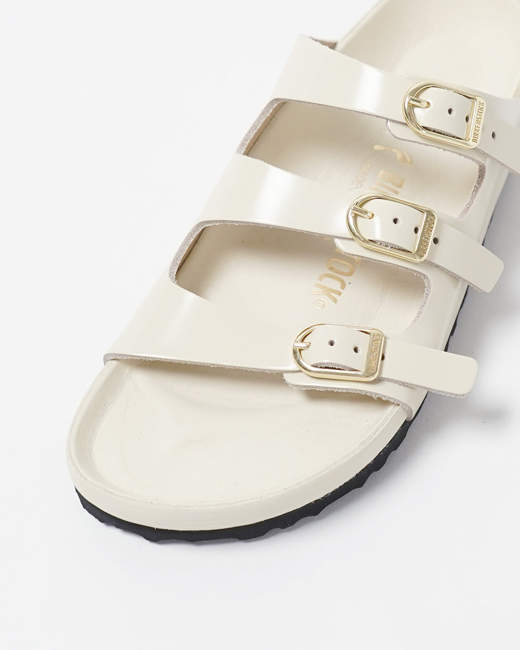 【SALE!20%OFF】Florida 細ベルトサンダル フロリダ コンフォート フラット スライド ストラップ スムースレザー パテント 1029355 1029385