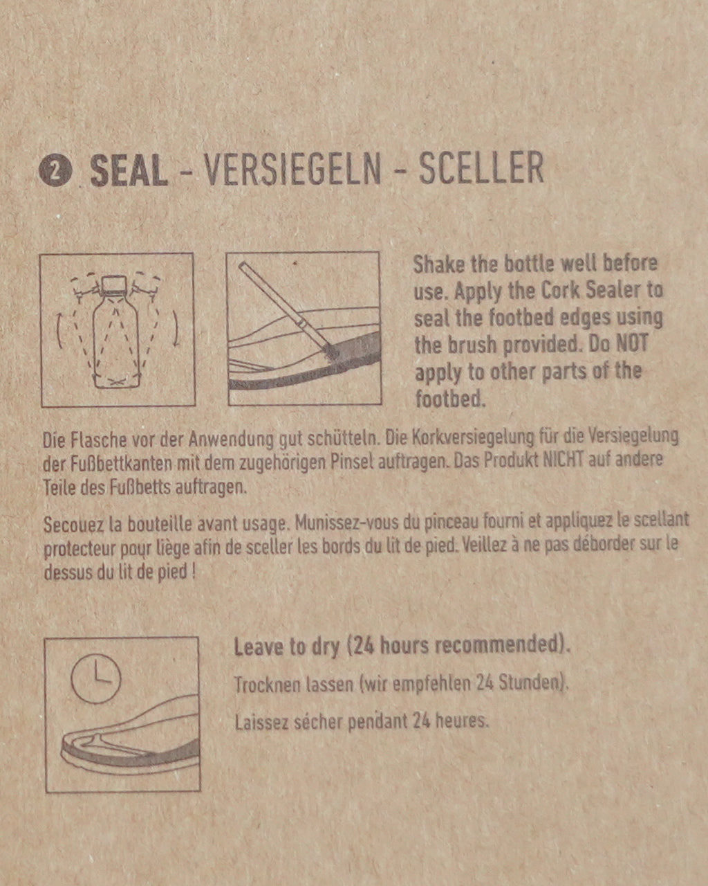 Shoe Cleaner Footbed Care Set 1027810