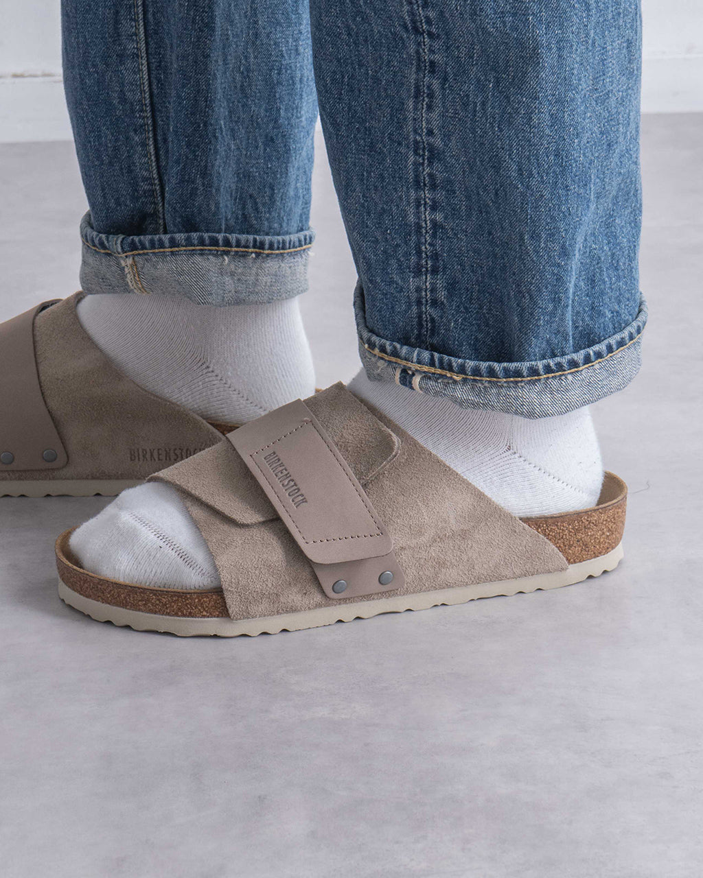 BIRKENSTOCK｜KYOTO スライドサンダル メンズ レディース 軽量 ユニ 