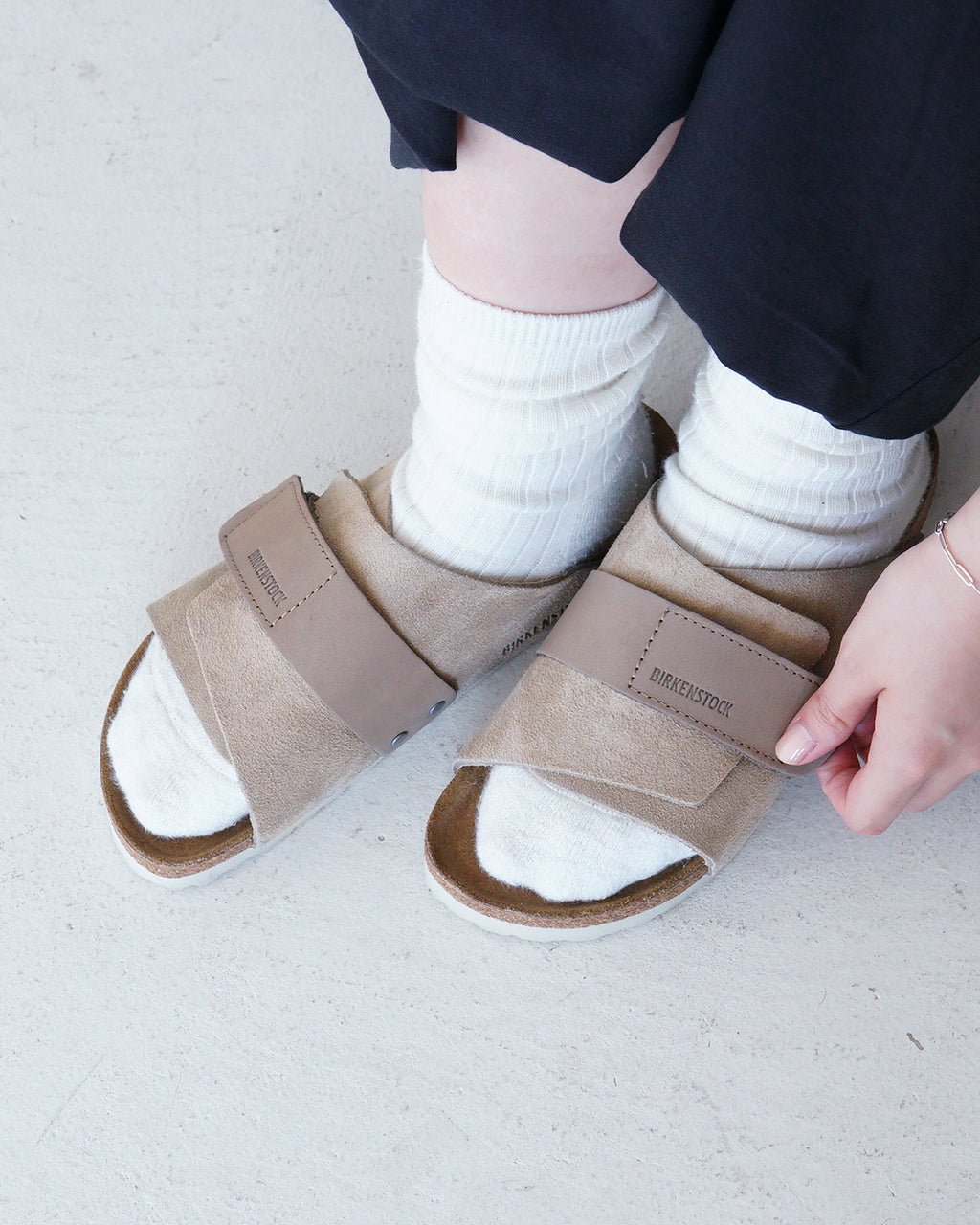 BIRKENSTOCK ビルケンシュトック キョウト Kyoto スライドサンダル ソフトスエード×ヌバック シューズ 1029144 1029157 1022350 1022566 1029137 1029138 1015572 1015573【送料無料】【クーポン対象外】