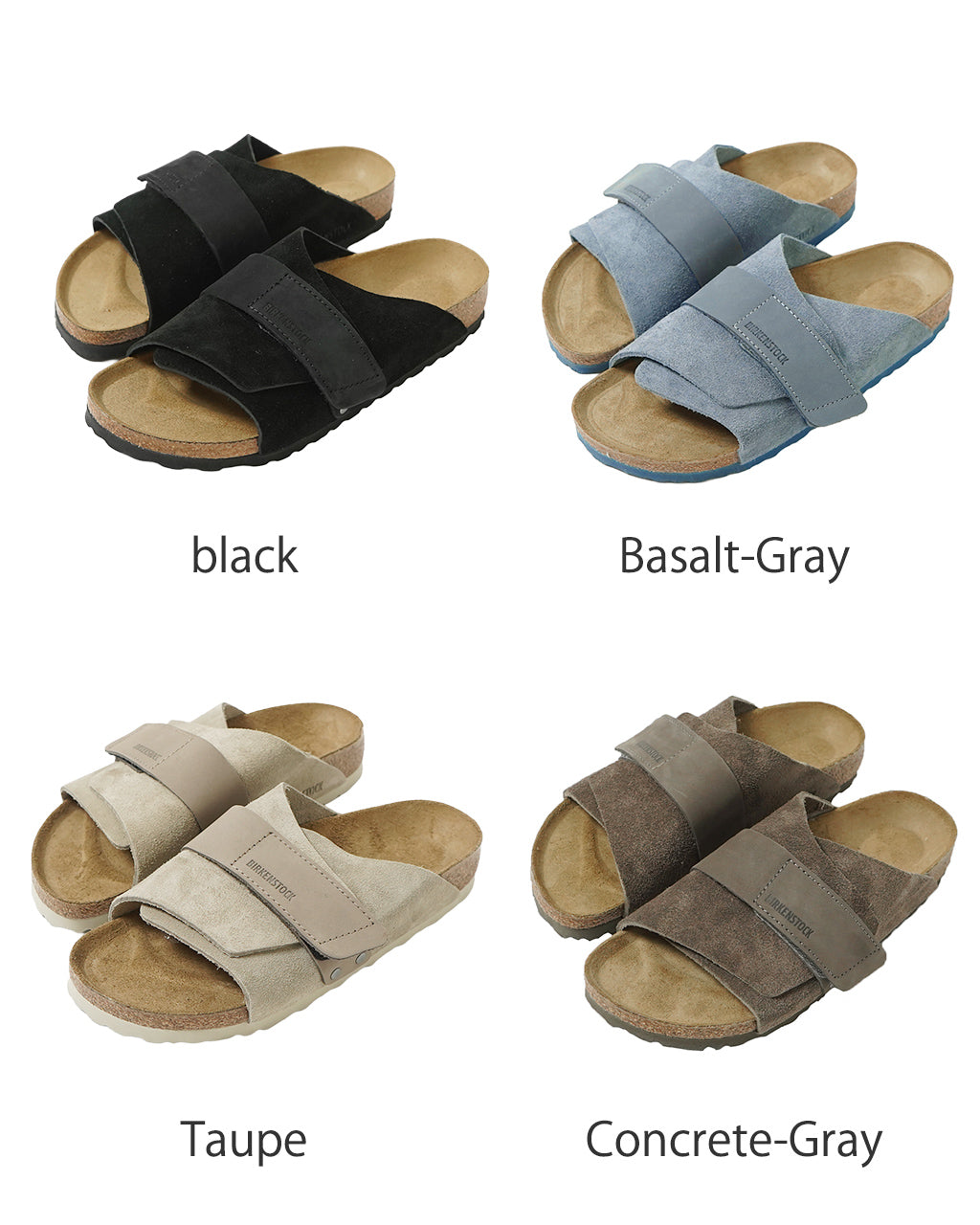 BIRKENSTOCK ビルケンシュトック キョウト Kyoto スライドサンダル ソフトスエード×ヌバック シューズ 1029144 1029157 1022350 1022566 1029137 1029138 1015572 1015573【送料無料】【クーポン対象外】