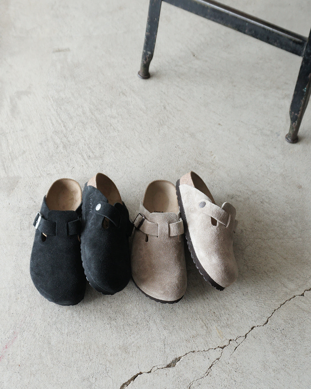 BIRKENSTOCK ビルケンシュトック Boston LEVE スエードレザー クロッグシューズ サンダル ボストン | Crouka(クローカ)