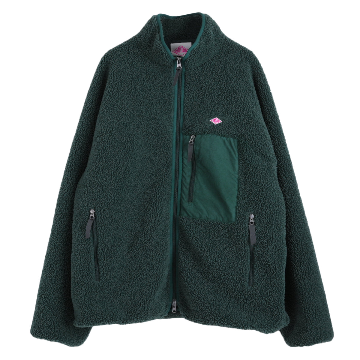 DANTON ダントン スタンドカラー ボア ジャケット STAND COLLAR JACKET