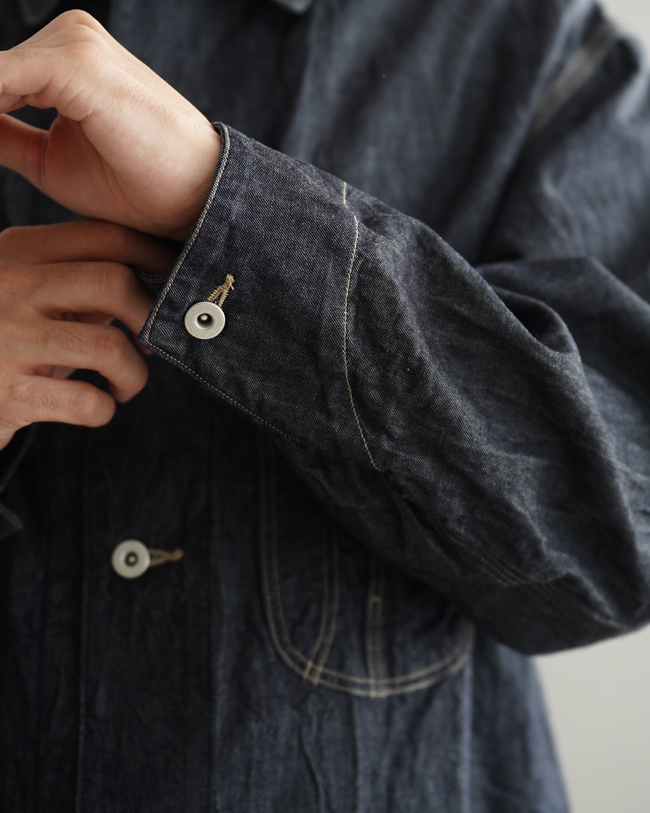 blurhms ROOTSTOCK Light oz Denim Coverall bROOTS25S6DEMF25